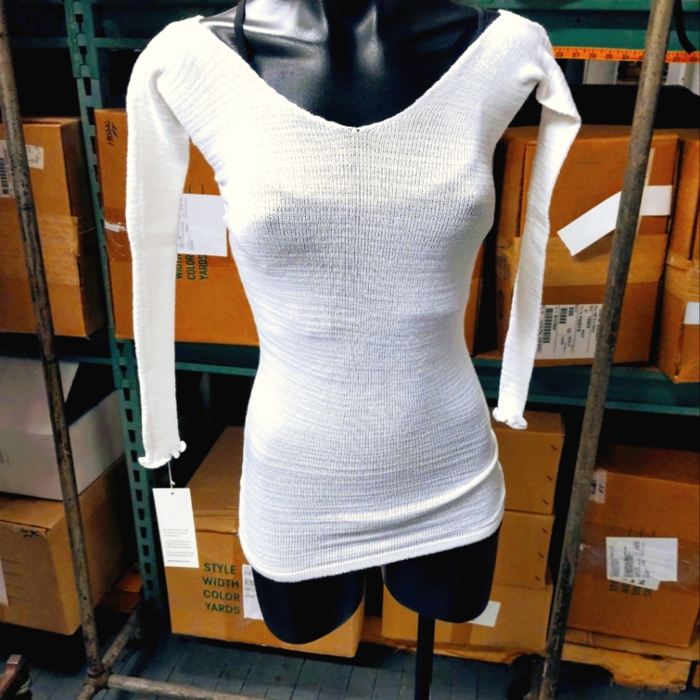 Fitted Stretch Ballerina style top by Kd Dance